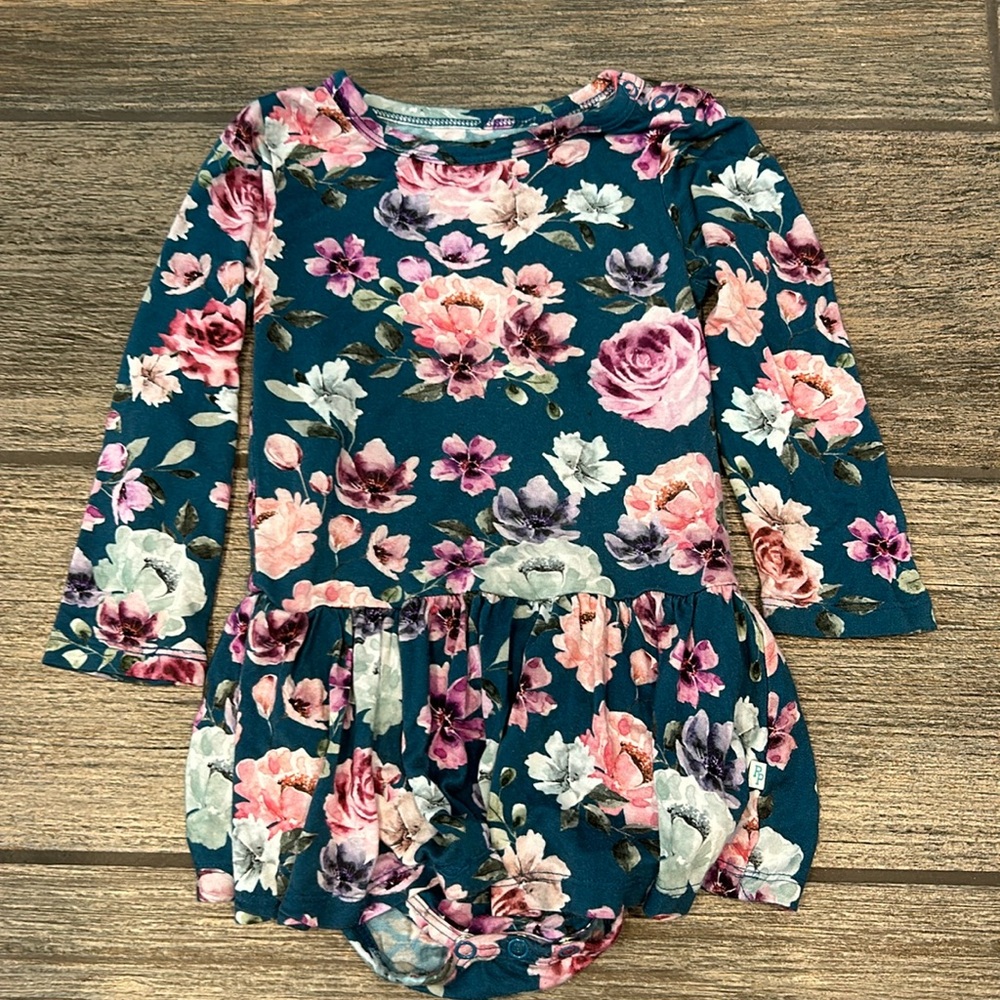 Posh Peanut Long Sleeve Bodysuit Twirl